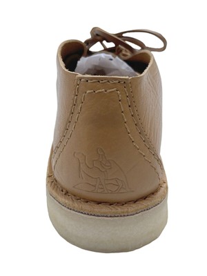 Clarks Originals Mens Desert Nomad Soft Brown Leather Crepe