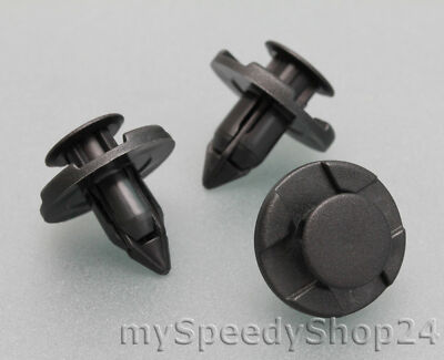 20x Clips Stoßstangen Befestigung Klips für Honda, Nissan, Suzuki Peugeot 8 mm 