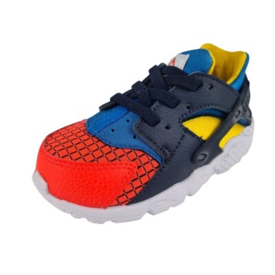 red blue yellow huaraches