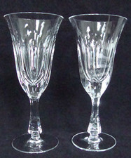Echt Bleikristall Crystal Wine Glasses 7 1/2" x 3 3/8" SET OF 2 Nachtmann
