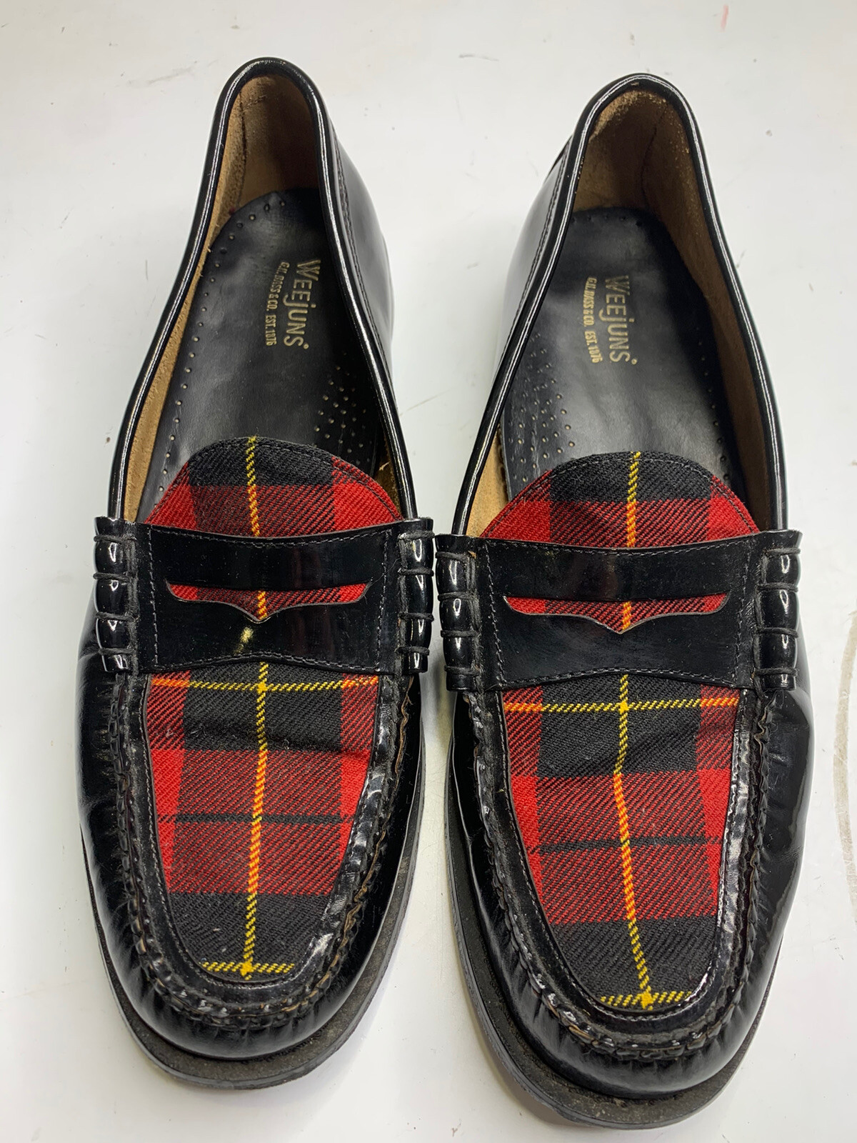 larson tartan plaid weejuns