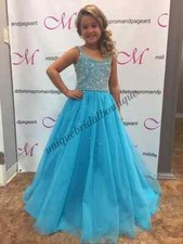 Jenniferwu Custom Made Girl Dress Evening Formal pageant Prom Dress Gown