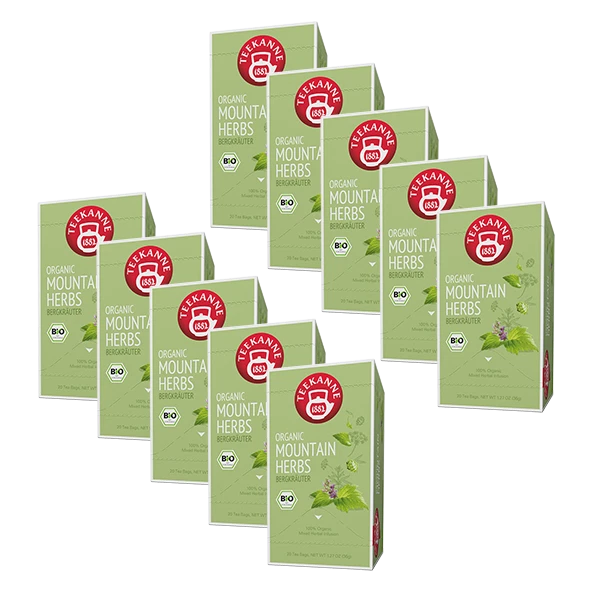 Teekanne Bio Organic Mountain Herbs Bergkräuter, 10er Pack - Bild 1 von 1