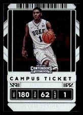 Kyrie Irving 2020 Contenders Draft Picks Campus Ticket  Card #11 Duke