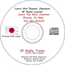 Learn to Speak Japanese in your car or In Flight  Audio CD OR USB