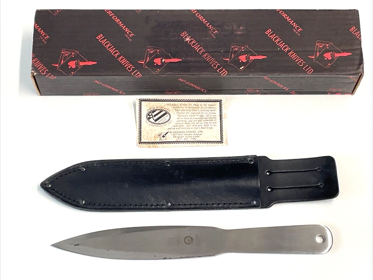 Blackjack Knives Carbon Steel Blade Original Collectible Modern