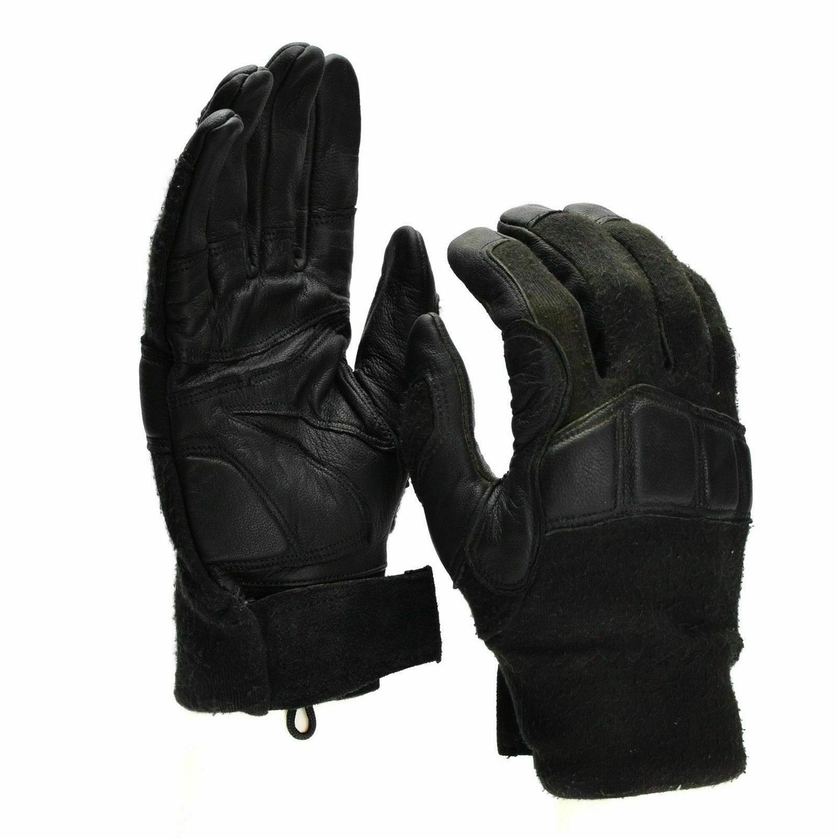 Original Austrian Army combat tactical gloves Leather Nomex