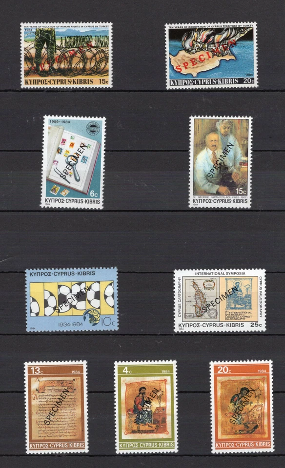 LOTE CIRPUS, 7 JUEGOS COMPLETOS, MUESTRA, MNH Foto 2 de 2