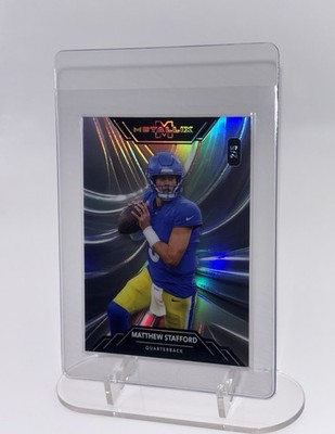 Matthew Stafford 2/5 Holo Metallix Wild Card / Los Angeles Rams