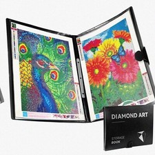 Diamond Painting Storage Book 30 Pages with Compartments