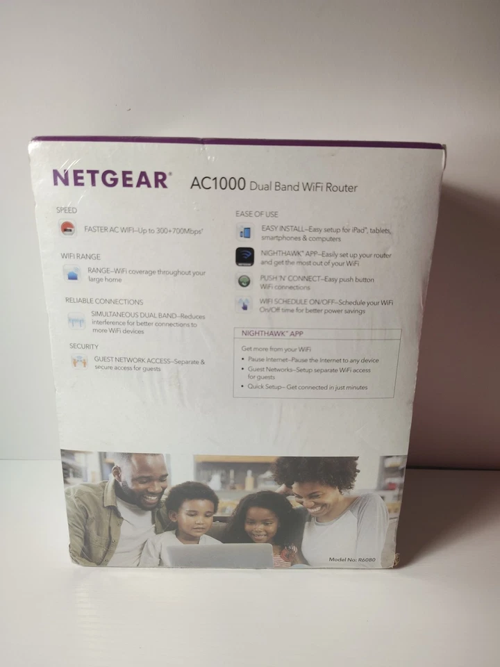 Netgear AC1000 Dual Band WiFi Router - New - Unopened - Image 3 of 4