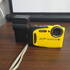 Fujifilm Underwater Digital Camera FinePix XP80 14.0MP WiFi Yellow Tested Works 