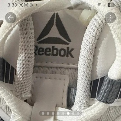 Reebok Classic Nylon Men's Low Top Lace-Up Sneakers White/Gray Style 1Y3501
