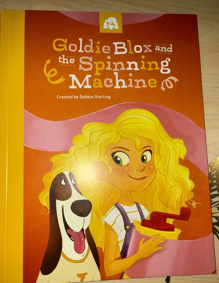 Goldie Blox y la máquina giratoria leer y construir a lo largo de la edad 4+ nuevo en caja Foto 4 de 4