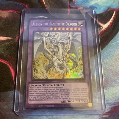 Albion The Sanctifire Dragon | MP24-EN082 | Prismatic Secret Rare | NM | YuGiOh!