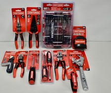 New Craftsman Hand Tool Lot 11 Tools Including 60 Piece Bit Set