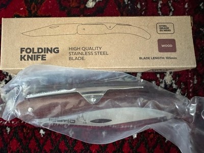 NEW Authentic Okapi Folding Knife FG02576 South Africa N690 Stainless Steel