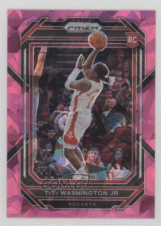 2022-23 Panini Prizm Pink Ice Prizm TyTy Washington Jr #243 Rookie RC 1g64