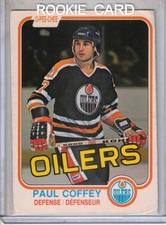 1981-82 OPC O-Pee-Chee hockey Paul Coffey RC rookie original card VG+++ OILERS