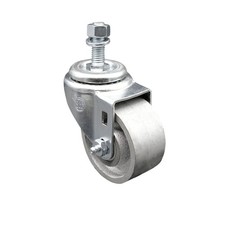 Semi Steel Swivel Threaded Stem Caster - 3" Wheel  1/2" Stem