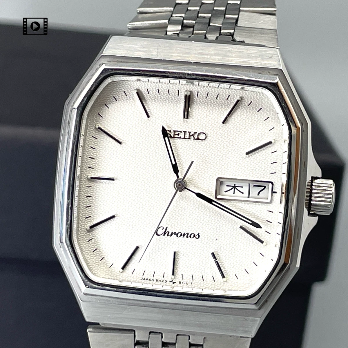 Seiko Silver Case Square Wristwatches for sale | eBay