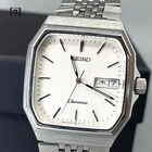Seiko Chronos 5H23-5100 Silver 32mm Qz Men's Watch Vtg1991 [N.Mint/Box] US Stock