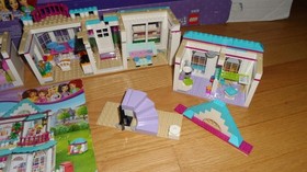 Lego friends Stephanies House 41314 Incomplete with Box and Manual