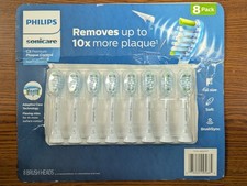 1-8PK PHILLIPS C3 PREMIUM PLAQUE CONTROL REPLACEMENT BRUSH HEADS SEE DESCRIPTION