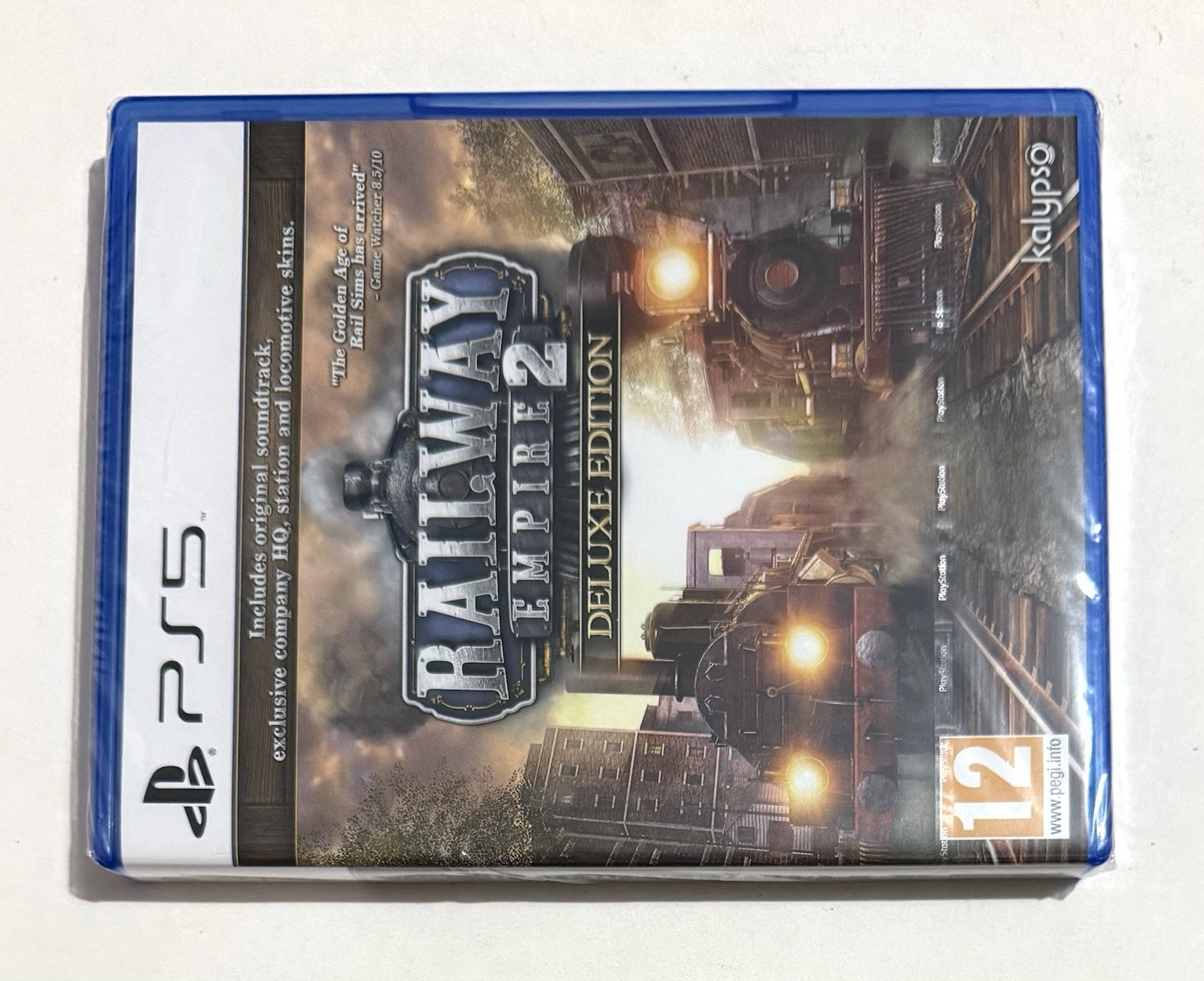 Railway Empire 2 II Deluxe Edition Sony Playstation 5 PS5 Brand New Sealed PAL