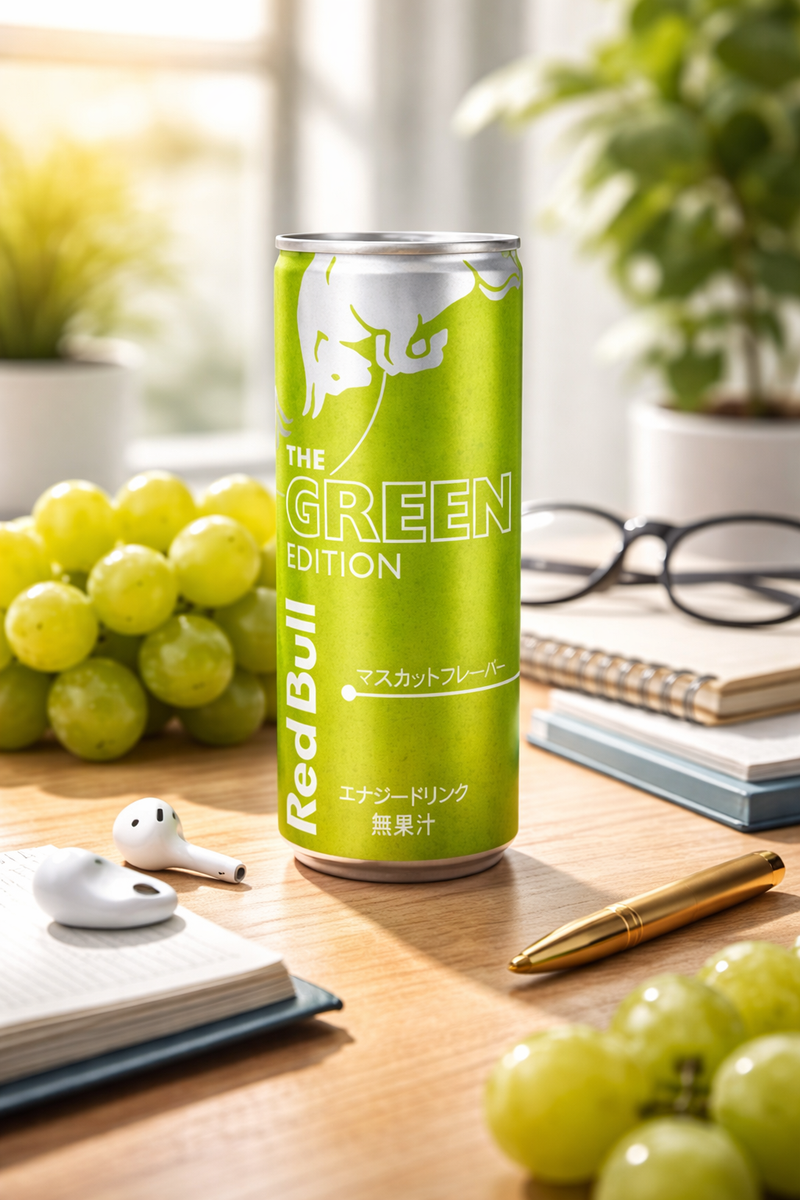 Red Bull Green Edition - Muscat Grape Limited to Japan! Rare