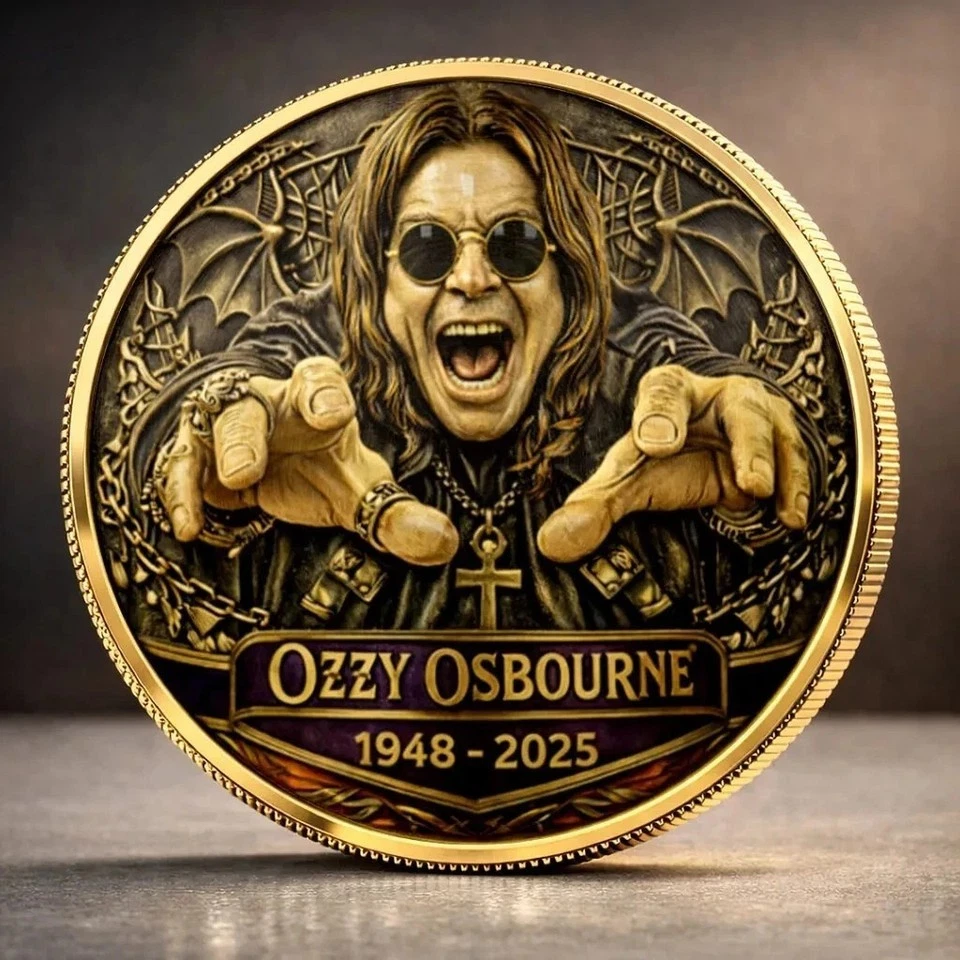 Ozzy Osbourne Commemorative Coin Gift For Fans
