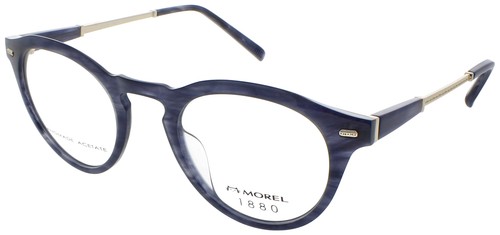 1880 MOREL 60123M BG03 48 Eyeglasses BLUE; GREY Frame 48 mm - Picture 3 of 4
