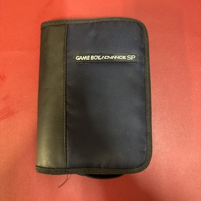 OFFICIAL GENUINE NINTENDO GAMEBOY ADVANCE SP CARRYING CASE - Blue -