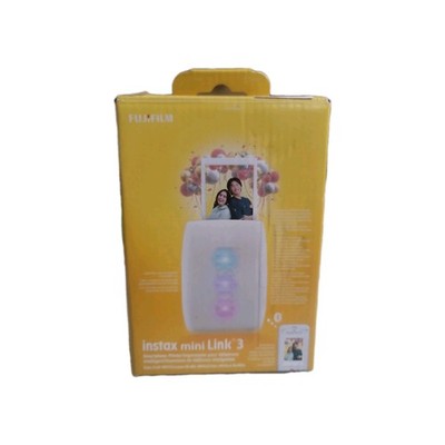 Fujifilm Instax Mini Link 3 Smartphone Print - Clay White - Brand New