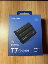 New Seal Samsung T7 Shield 1TB USB 3.2 Gen 2 External Portable SSD  MU-PE1T0S