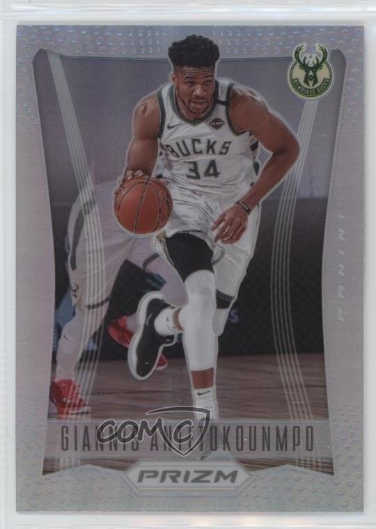 2020-21 Panini Prizm Flashback Silver Giannis Antetokounmpo #15 12l9