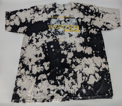 Wu-Tang Rap Men's T-Shirt Tie-Dye Music Vintage Retro Style Slums Shaolin 2XL