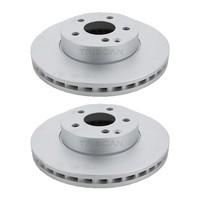 2 Bremsscheiben BelüFtet Ø 295 Mm Triscan FüR U.A. MERCEDES-BENZ C-KLASSE
