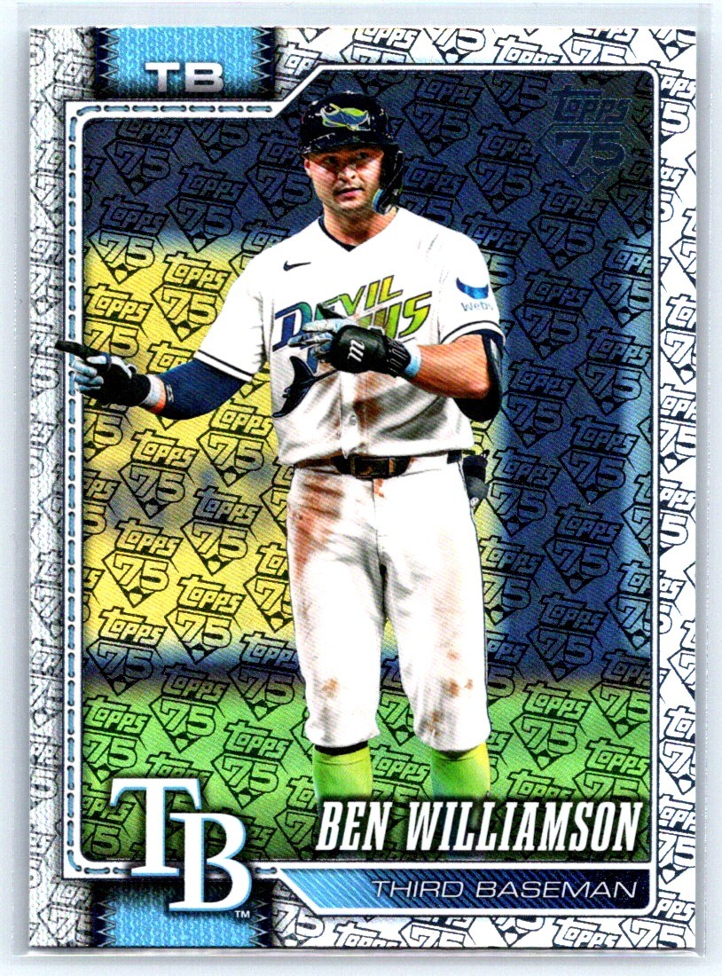 2026 Topps Update #US284 Ben Williamson 75 Years of Topps #/75