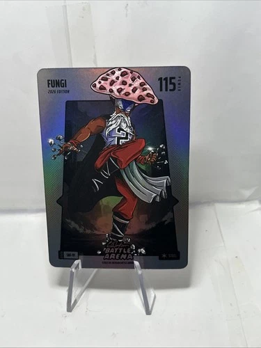 Bo Jackson Battle Arena #SBF-91 Kawhi Leonard `FUNGI` Silver Battlefoil Steel