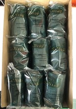 12 Rolls Bandage Self Adhesive Wrap 4 Inch x 5 Yards Tape Dark Green Equine Vet
