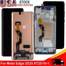 New OLED For Moto Edge 2025 XT2519-1 LCD Display Touch Screen Digitizer Assembly