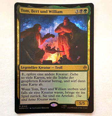 MTG Tom, Bert und William 0169 Rare Troll 5/5 BG Deutsch