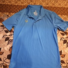 Walmart Spark Polo Shirt Men Sm Employee Uniform Embroidered Polyester Spandex