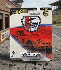 Hot Wheels Premium Ferrari 250 GTO Vintage Ra...