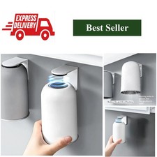 Magnetic Wall Mounted Mouthwash Cup 304 Stainless Steel Toothbrush Cup No Drill