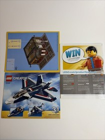 Lego Creator Expert Palace Cinema 10232 Instruction Manuals ONLY 1-3