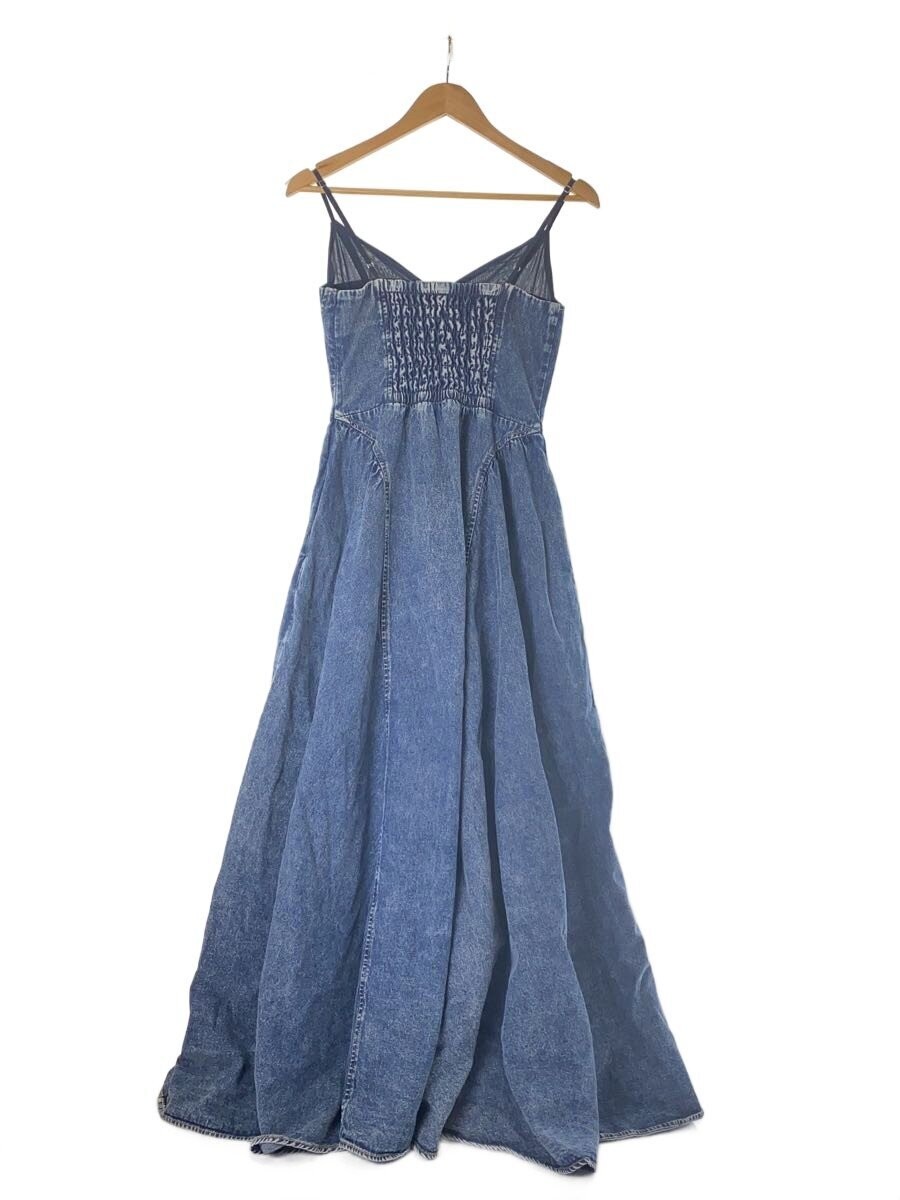 AMERI DENIM BUSTIER DOCKING FLARE DRESS M Cotton … - image 2