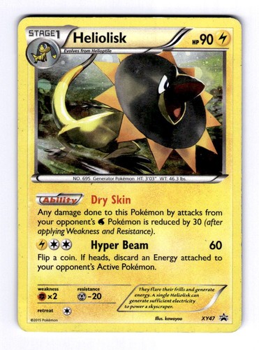 Heliolisk - XY47 XY Promos #XY47 (2014) Promo Holo HP Pokemon
