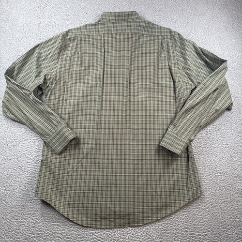 Camisa Polo Ralph Lauren Para Hombres XL 17.5 Estate Ajuste Personalizado A Cuadros Abotonada Preppy - Imagen 10 de 13